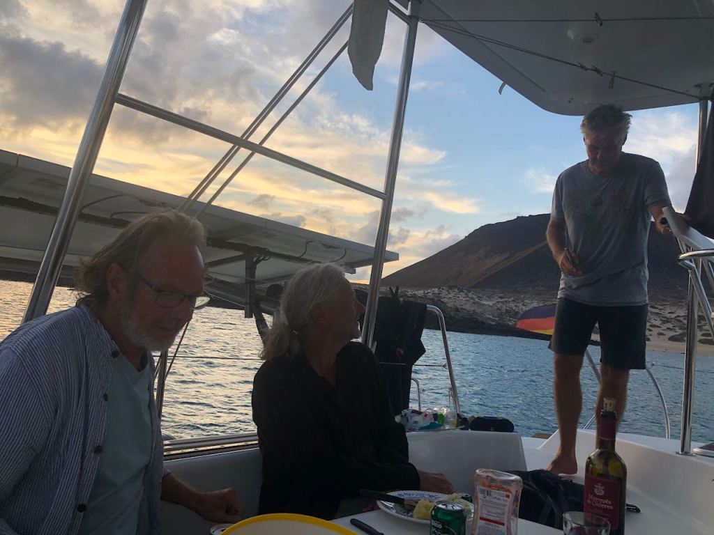 Graham, Björn and Norbert on "Nina"