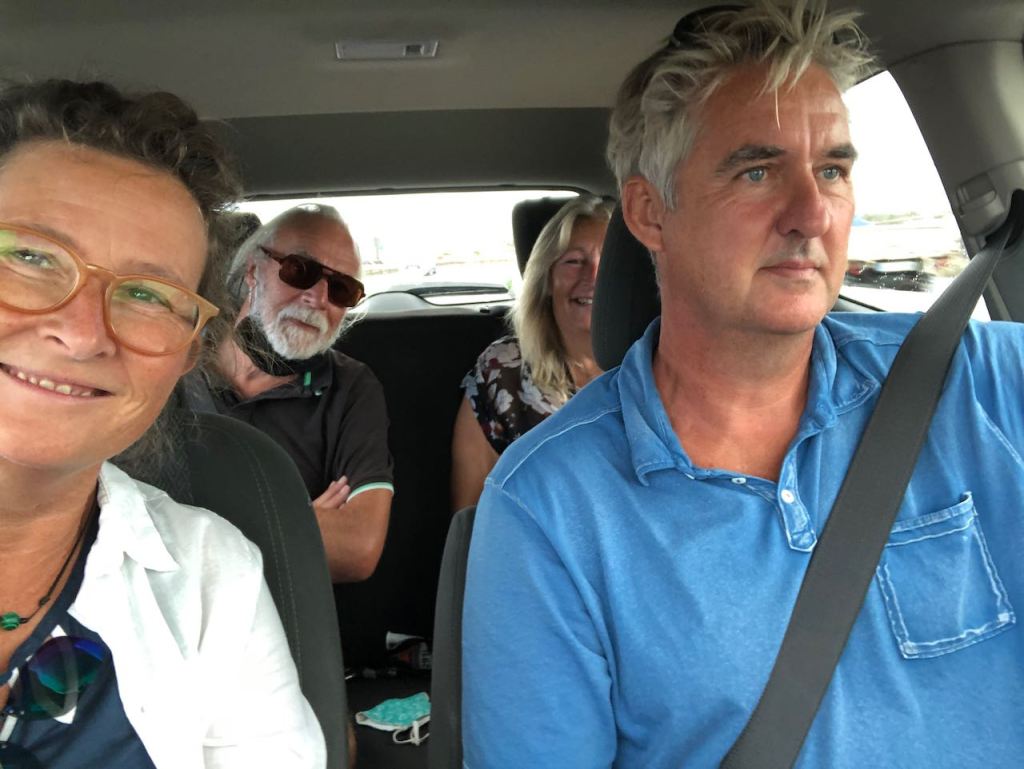 off we go with Rob an Paulyne