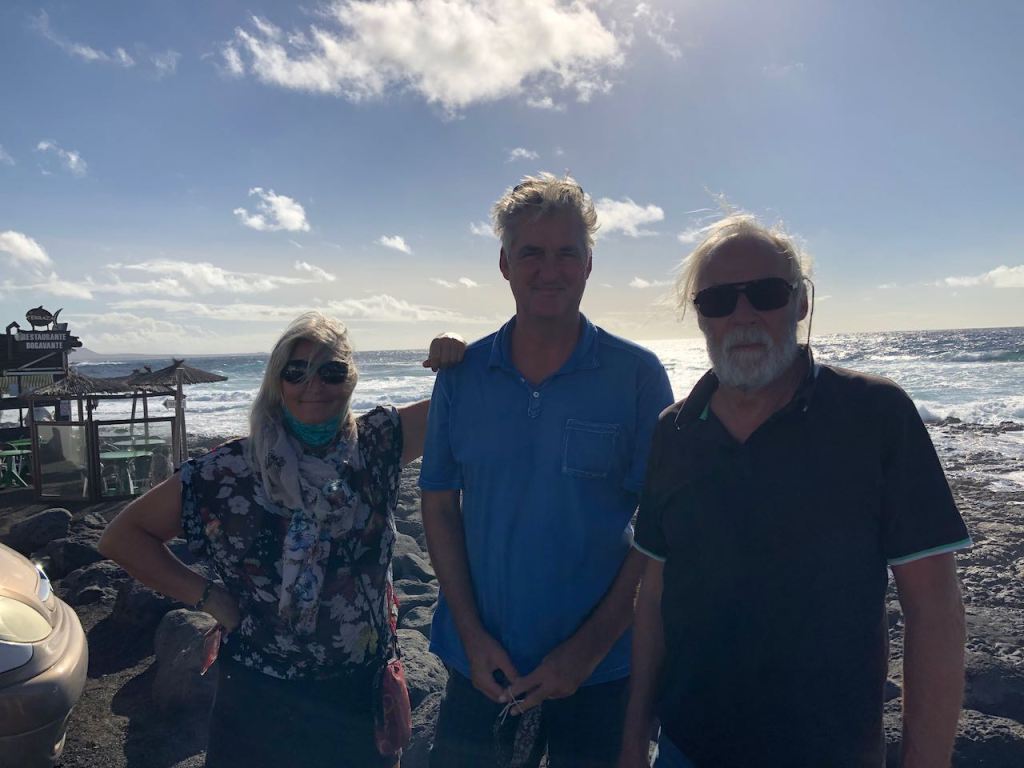 we just arrived in El Golfo