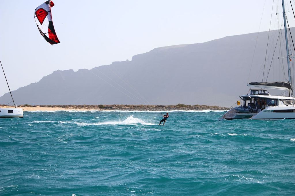 he and his girlfriend Leonie had a lot of fun when we had calima weather with...