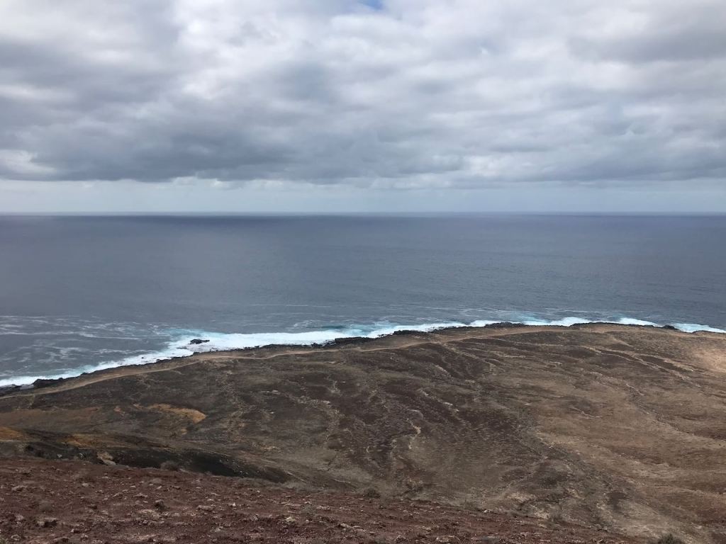 looking west if I remember right